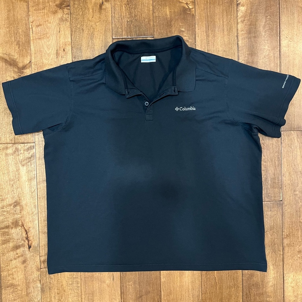 Columbia Short Sleeve Polo Shirt - XXL